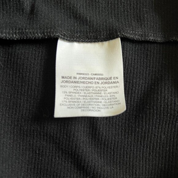 Nike Pro Hyperwarm Top‎ Womens XXL Black Gray Base Layer Compression Long Sleeve - Picture 8 of 12